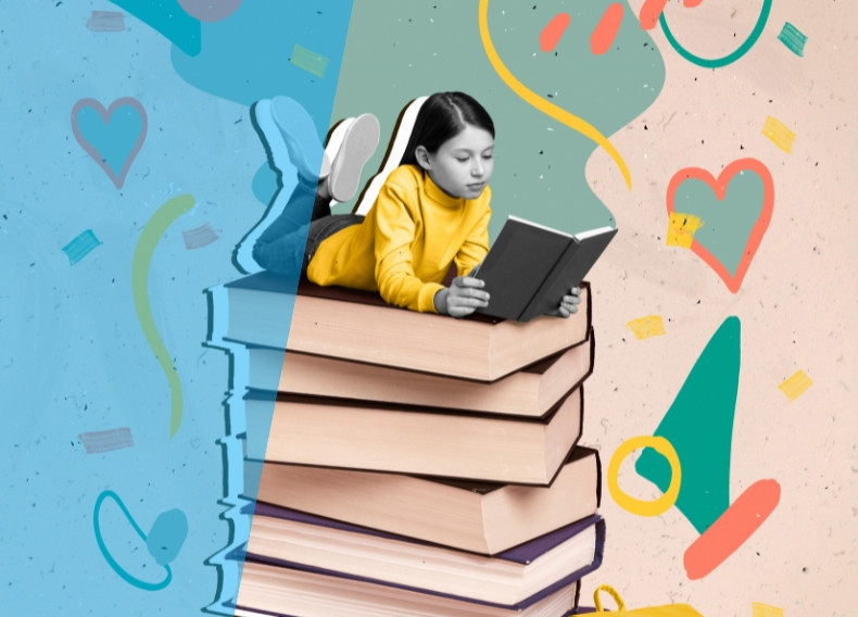 Edición de mesa de literatura infantil y juvenil