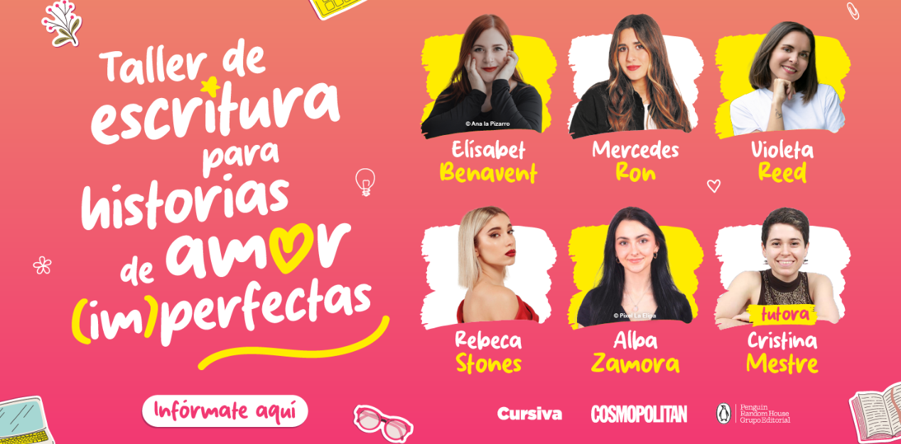 Un curso inédito de escritura romántica con algunas de las autoras más influyentes del género 